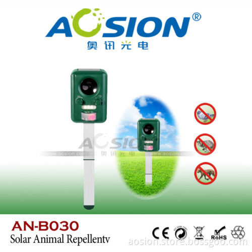 Aosion Solar Ultrasonic Pest Dog Cat Bird Repeller